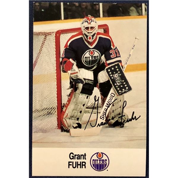 1988-89 ESSO ALL STARS GRANT FUHR (HOF)