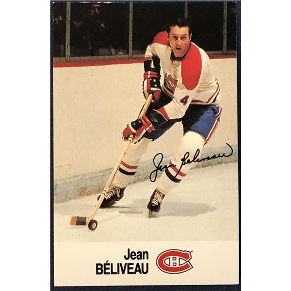 1988-89 ESSO ALL STARS JEAN BELIVEAU (HOF)