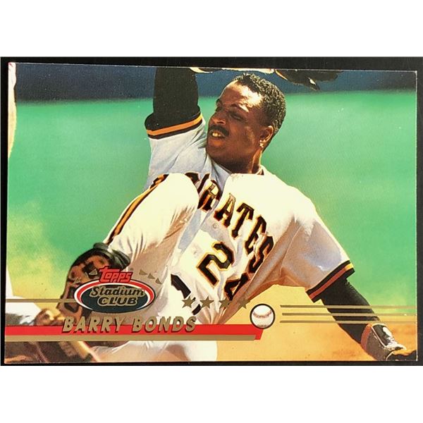 1993 TOPPS STADIUM CLUB BARRY BONDS