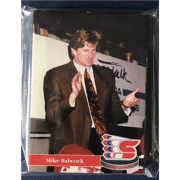 1994-95 SPOKANE CHIEFS (WHL) TEAM SET