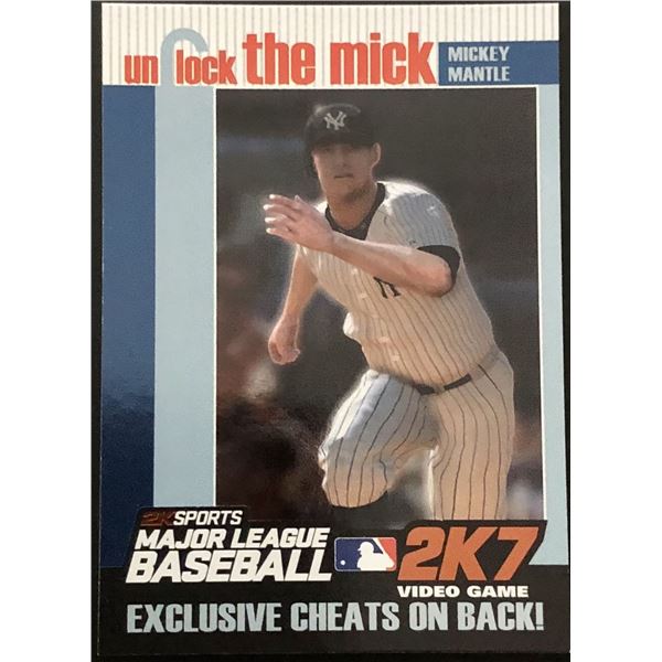 2007 TOPPS MICKEY MANTLE (HOF)
