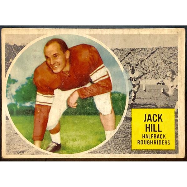 1960 TOPPS CFL JACK HILL