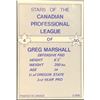 Image 2 : 1981 JOGO CFL GREG MARSHALL (HOF)