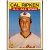 Image 1 : 1986 TOPPS CAL RIPKEN JR. (HOF)
