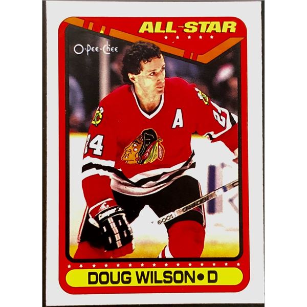 1990-91 O-PEE-CHEE DOUG WILSON (HOF)