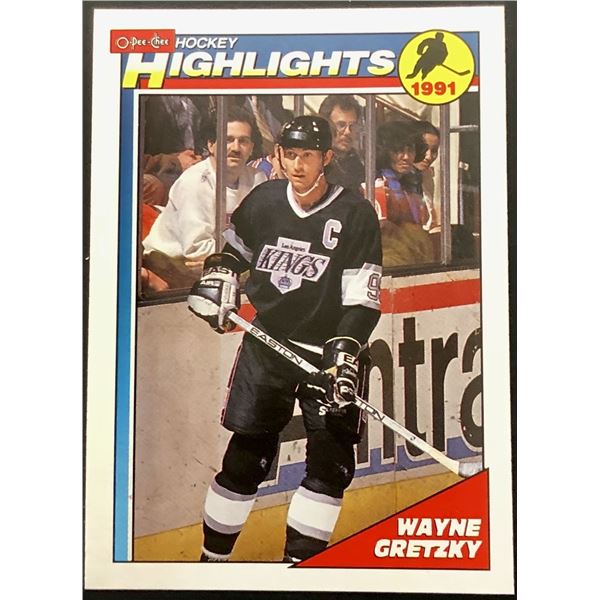 1991-92 O-PEE-CHEE WAYNE GRETZKY (HOF)