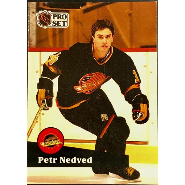 1991-92 PRO SET PETR NEDVED ROOKIE CARD