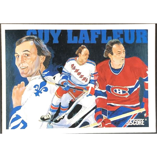1991-92 SCORE GUY LAFLEUR (HOF)