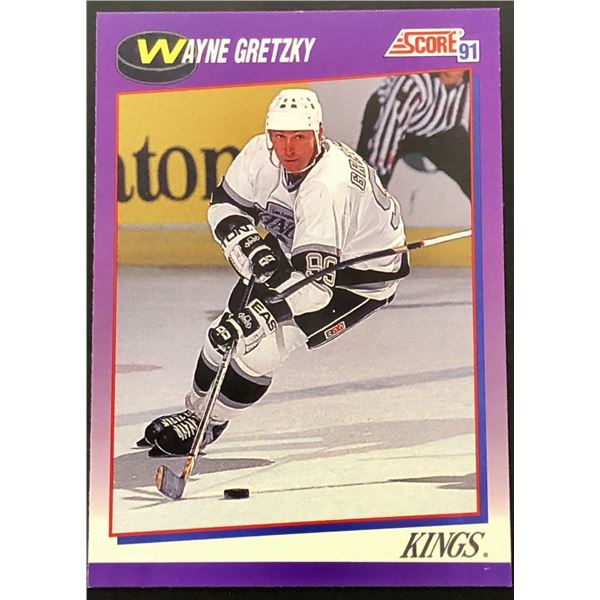 1991-92 SCORE U.S. WAYNE GRETZKY (HOF)