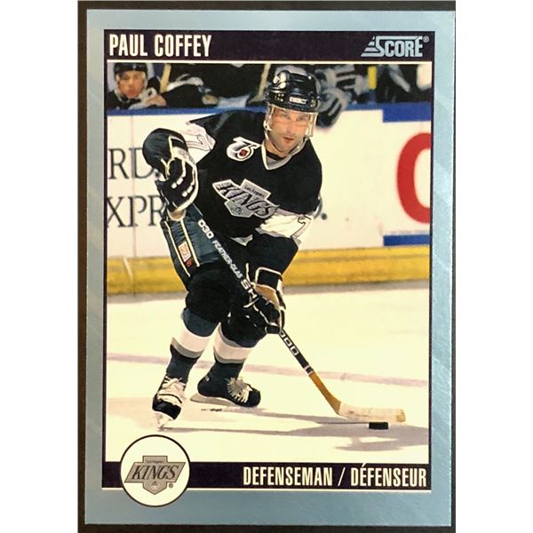 1992-93 SCORE PAUL COFFEY (HOF)