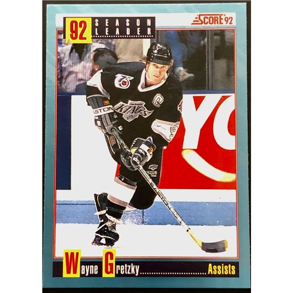 1992-93 SCORE WAYNE GRETZKY (HOF)