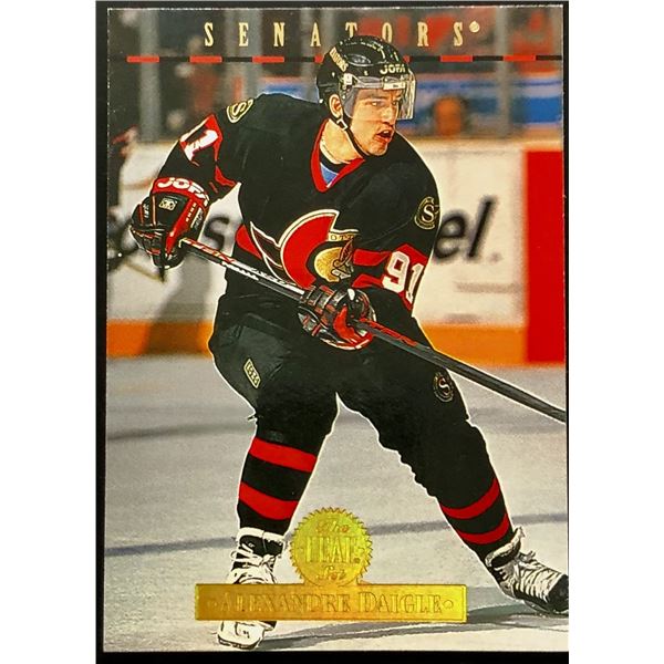 1994-95 LEAF ALEXANDRE DAIGLE ROOKIE CARD