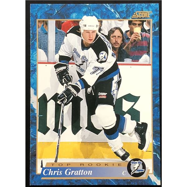 1994-95 PINNACLE CHRIS GRATTON ROOKIE CARD