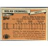Image 2 : 1981 TOPPS NOLAN CROMWELL
