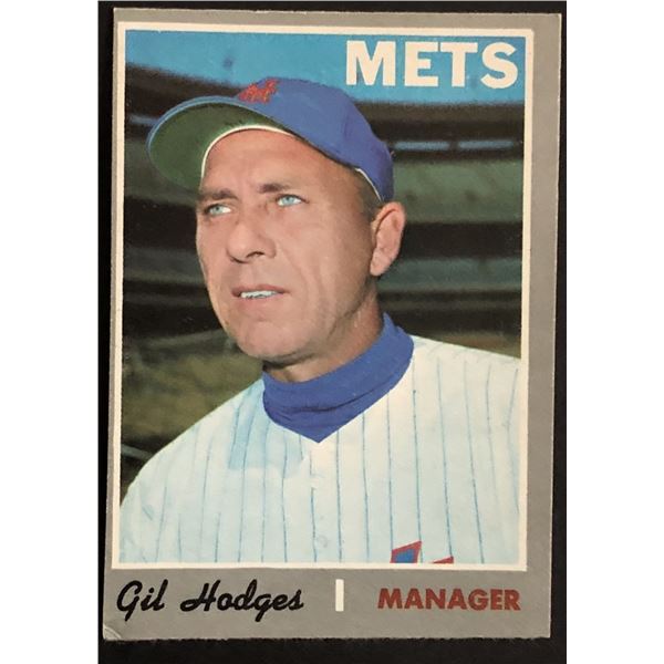 1970 O-PEE-CHEE GIL HODGES (HOF)