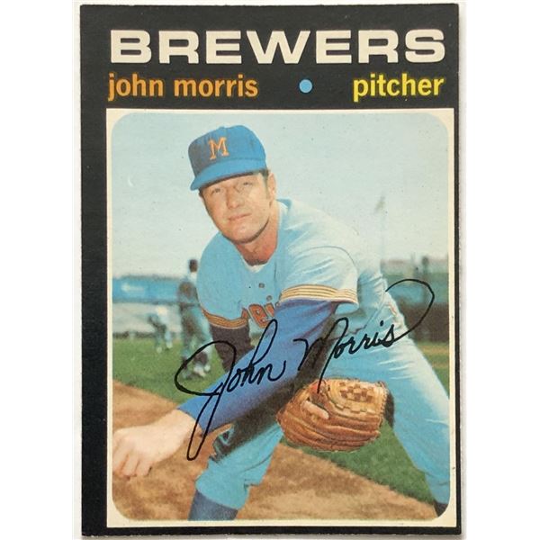 1971 O-PEE-CHEE HI NUMBERS JOHN MORRIS