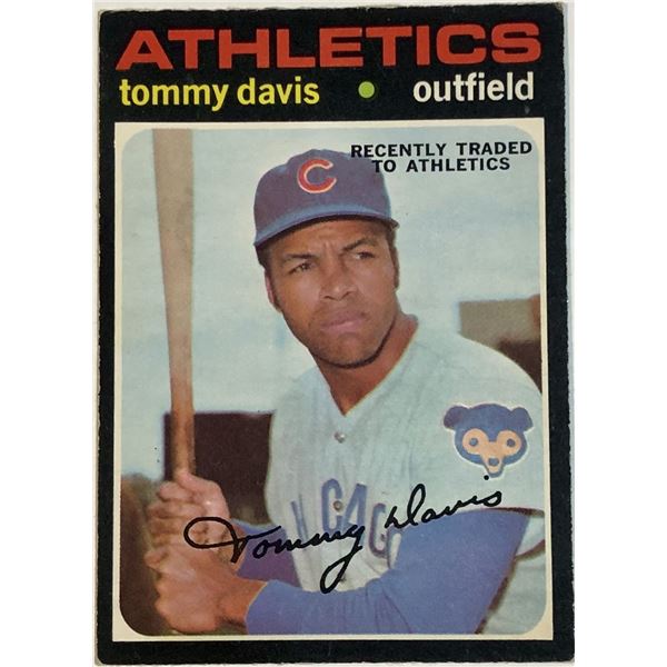 1971 O-PEE-CHEE TOMMY DAVIS