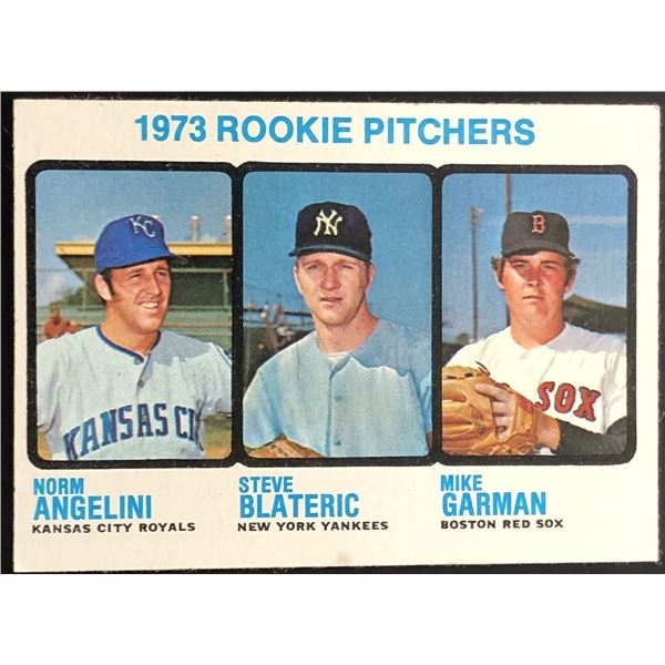 1973 TOPPS HI NUMBERS MIKE GARMAN ROOKIE CARD