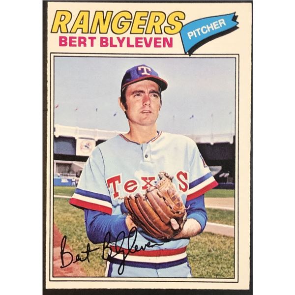 1977 O-PEE-CHEE BERT BLYLEVEN (HOF)