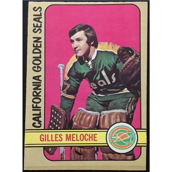 1972-73 O-PEE-CHEE GILLES MELOCHE ROOKIE CARD