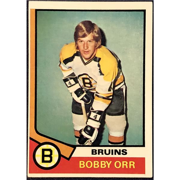 1974-75 NHL TOPPS BOBBY ORR (HOF)