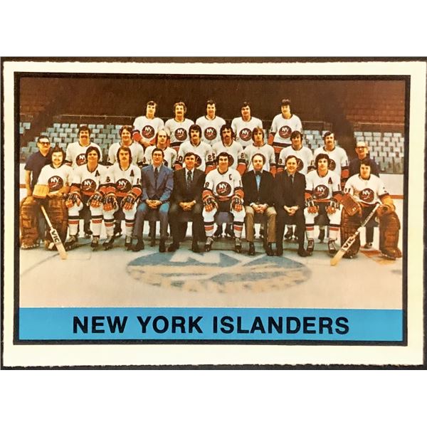 1974-75 O-PEE-CHEE NEW YORK ISLANDERS