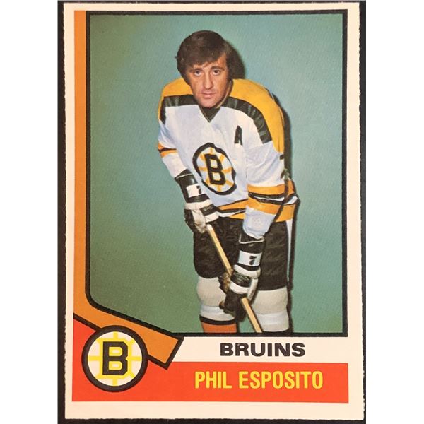1974-75 O-PEE-CHEE PHIL ESPOSITO (HOF)