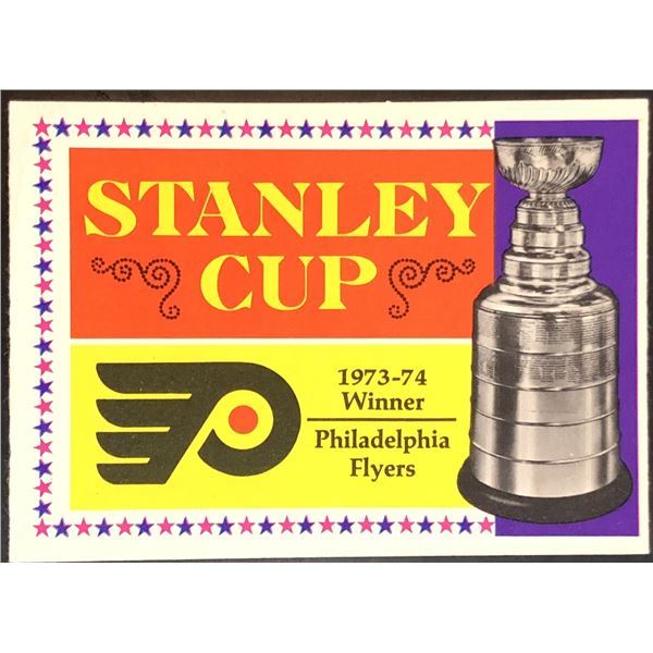 1974-75 O-PEE-CHEE STANLEY CUP CHAMPS