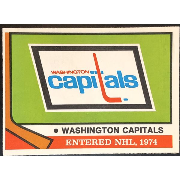 1974-75 O-PEE-CHEE WASHINGTON CAPITALS