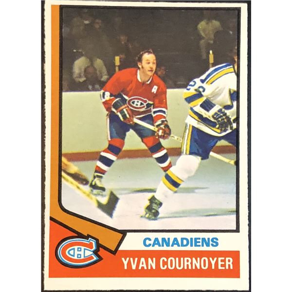 1974-75 O-PEE-CHEE YVAN COURNOYER (HOF)
