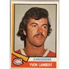 Image 1 : 1974-75 O-PEE-CHEE YVON LAMBERT ROOKIE CARD