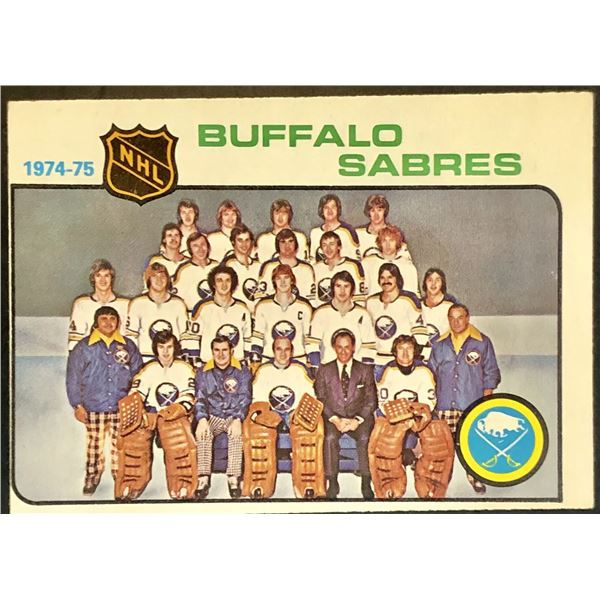 1975-76 NHL O-PEE-CHEE BUFFALO SABRES