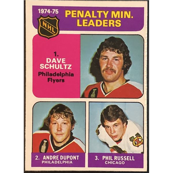 1975-76 NHL O-PEE-CHEE DAVE SCHULTZ