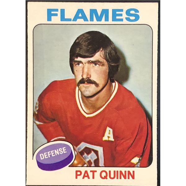 1975-76 NHL O-PEE-CHEE PAT QUINN (HOF)