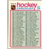 Image 1 : 1975-76 NHL TOPPS CHECKLIST