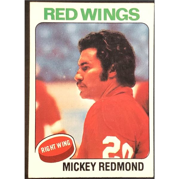 1975-76 NHL TOPPS MICKEY REDMOND