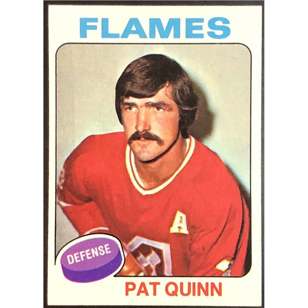 1975-76 NHL TOPPS PAT QUINN (HOF)
