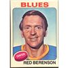 Image 1 : 1975-76 NHL TOPPS RED BERENSON (HOF)