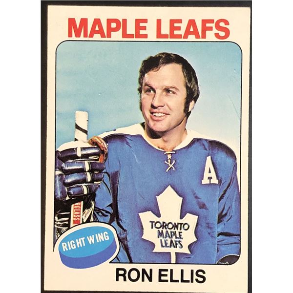 1975-76 NHL TOPPS RON ELLIS (HOF)