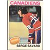 Image 1 : 1975-76 NHL TOPPS SERGE SAVARD (HOF)