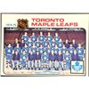 Image 1 : 1975-76 NHL TOPPS TORONTO MAPLE LEAFS