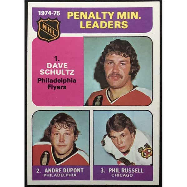 1975-76 TOPPS DAVE SCHULTZ