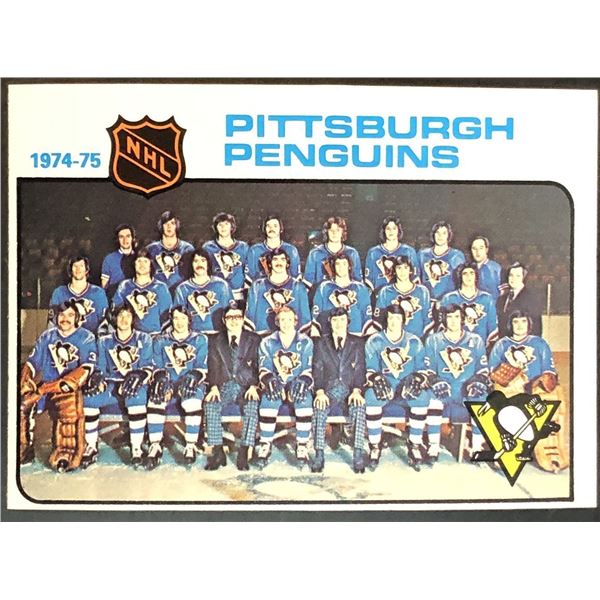 1975-76 TOPPS PITTSBURGH PENGUINS