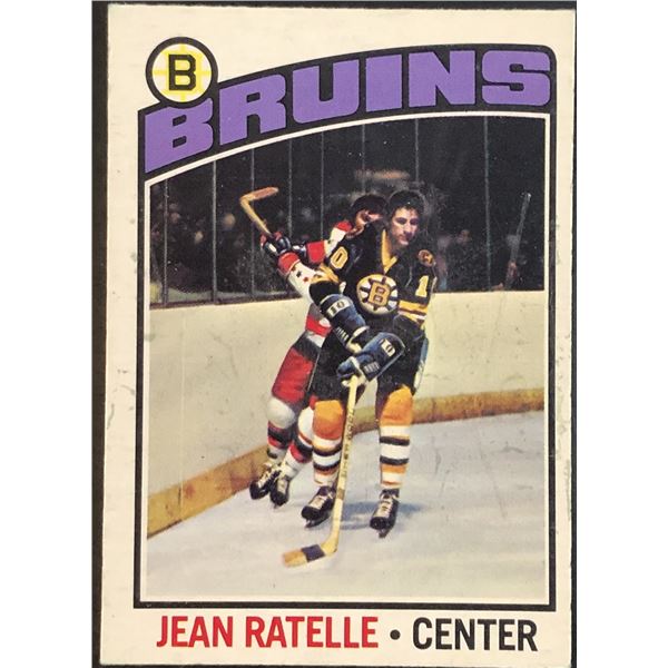 1976-77 NHL O-PEE-CHEE JEAN RATELLE (HOF)