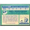 Image 2 : 1976-77 NHL O-PEE-CHEE MEL BRIDGMAN ROOKIE CARD