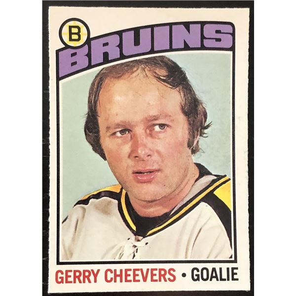 1976-77 O-PEE-CHEE GERRY CHEEVERS (HOF)