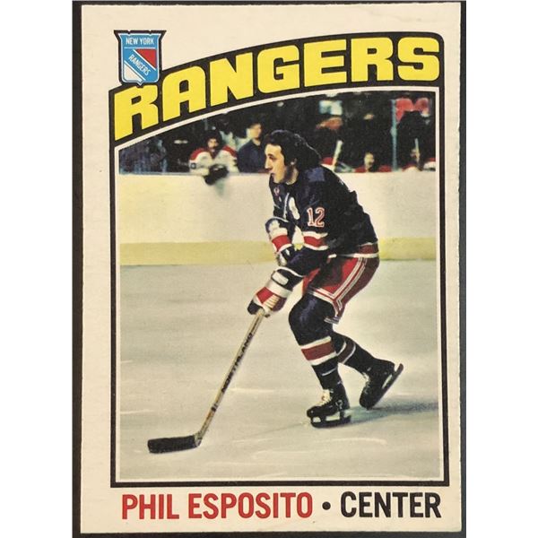1976-77 O-PEE-CHEE PHIL ESPOSITO (HOF)