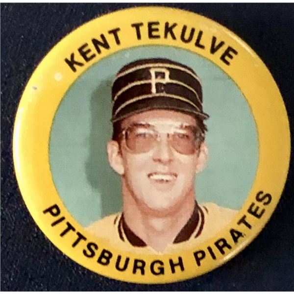 1984 TOPPS FUN FOODS BASEBALL PINS - KENT TEKULVE