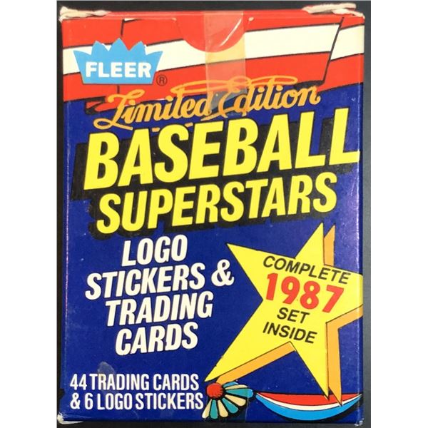 1987 FLEER BASEBALL SUPERSTARS BOX SET