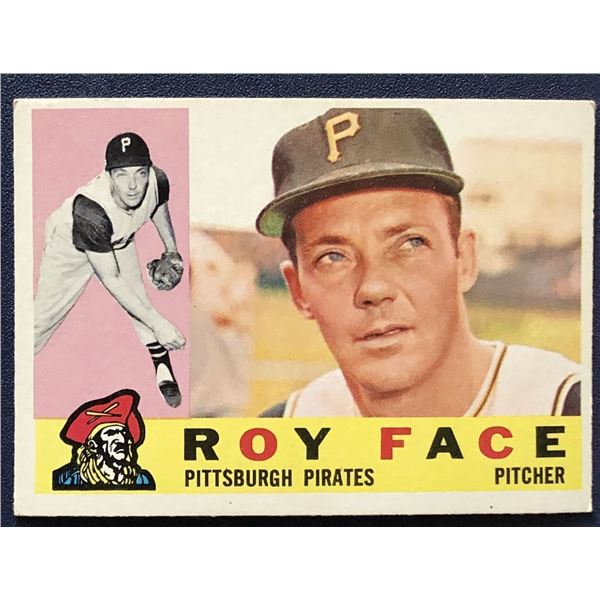 1960 TOPPS ROY FACE